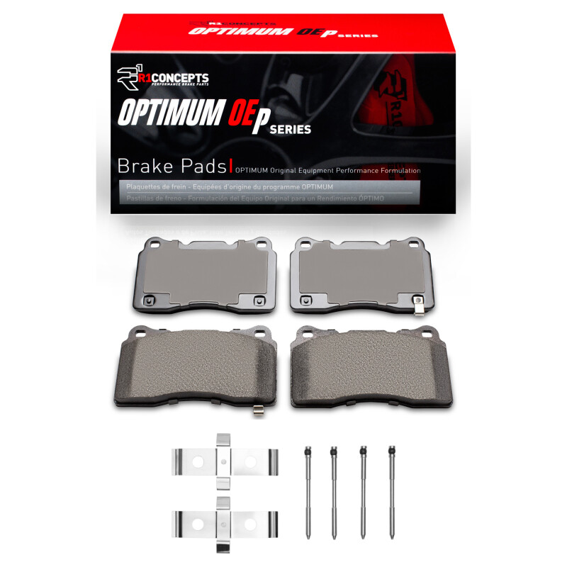 Ford GT Brake Pads - Front - R1 Concepts - Optimum OE - `05-`06
